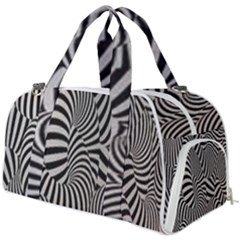 Pattern Burner Gym Duffel Bag by artworkshop