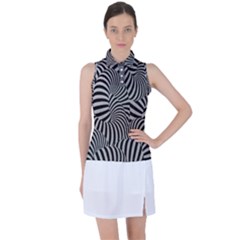 Pattern Women s Sleeveless Polo Tee