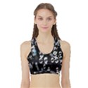 Bubble Sports Bra with Border View1