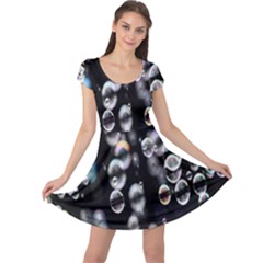 Bubble Cap Sleeve Dress by artworkshop