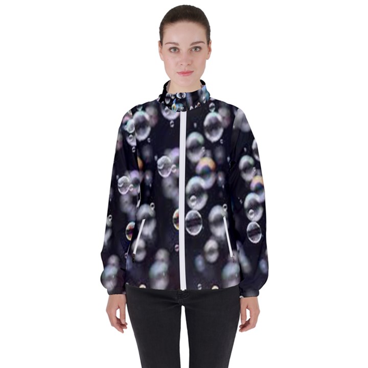 Bubble Women s High Neck Windbreaker