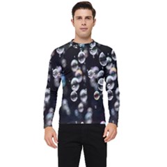 Bubble Men s Long Sleeve Rash Guard by artworkshop