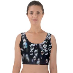 Bubble Velvet Crop Top by artworkshop