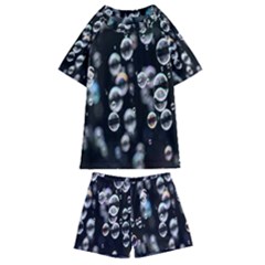 Bubble Kids  Swim Tee And Shorts Set by artworkshop