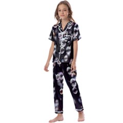 Bubble Kids  Satin Short Sleeve Pajamas Set