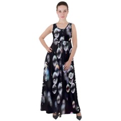 Bubble Empire Waist Velour Maxi Dress by artworkshop