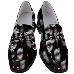 Bubble Women s Chunky Heel Loafers by artworkshop