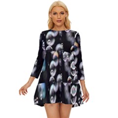 Bubble Long Sleeve Babydoll Dress by artworkshop