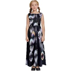 Bubble Kids  Satin Sleeveless Maxi Dress by artworkshop