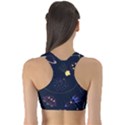 Cartoon-space-seamless-pattern-vectors Sports Bra View2