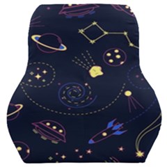 Cartoon-space-seamless-pattern-vectors Car Seat Back Cushion  by Jancukart