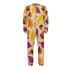 Seamless Verson Of Fal Pattern Onepiece Jumpsuit (kids)