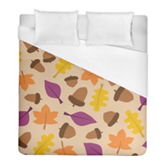 Seamless Verson Of Fal Pattern Duvet Cover (full/ Double Size) by Jancukart