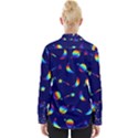 Space-pattern Colourful Womens Long Sleeve Shirt View2