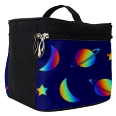 Space-pattern Colourful Make Up Travel Bag (small) by Jancukart