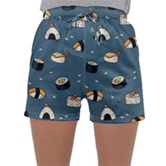 Sushi Pattern Sleepwear Shorts