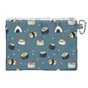 Sushi Pattern Canvas Cosmetic Bag (XL) View2