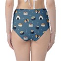 Sushi Pattern Classic High-Waist Bikini Bottoms View2