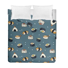 Sushi Pattern Duvet Cover Double Side (full/ Double Size)