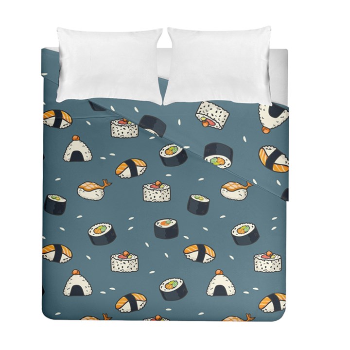 Sushi Pattern Duvet Cover Double Side (Full/ Double Size)