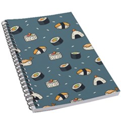 Sushi Pattern 5 5  X 8 5  Notebook by Jancukart