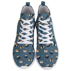 Sushi Pattern Men s Lightweight High Top Sneakers by Jancukart