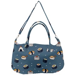 Sushi Pattern Removal Strap Handbag