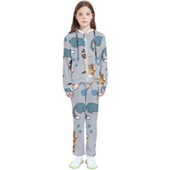 Cats Pattern Kids  Tracksuit by Jancukart