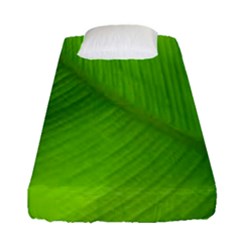 Banana Leaf Fitted Sheet (single Size) by artworkshop