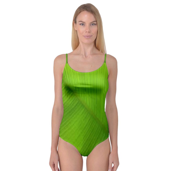 Banana Leaf Camisole Leotard 