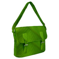 Banana Leaf Buckle Messenger Bag by artworkshop