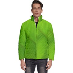 Banana Leaf Men s Puffer Bubble Jacket Coat