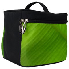 Banana Leaf Make Up Travel Bag (big) by artworkshop