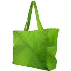 Banana Leaf Simple Shoulder Bag by artworkshop