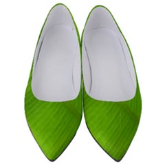 Banana Leaf Women s Low Heels by artworkshop