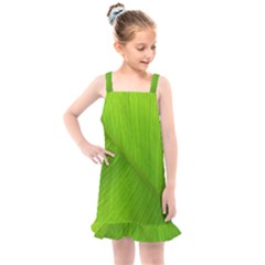 Banana Leaf Kids  Overall Dress by artworkshop