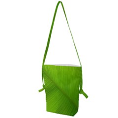 Banana Leaf Folding Shoulder Bag by artworkshop