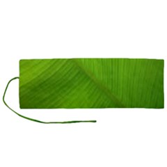 Banana Leaf Roll Up Canvas Pencil Holder (m) by artworkshop