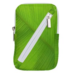 Banana Leaf Belt Pouch Bag (large) by artworkshop