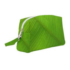 Banana Leaf Wristlet Pouch Bag (medium) by artworkshop