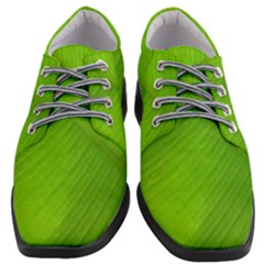 Banana Leaf Women Heeled Oxford Shoes by artworkshop