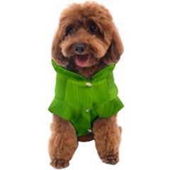 Banana Leaf Dog Coat by artworkshop