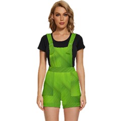 Banana Leaf Short Overalls