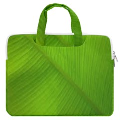 Banana Leaf Macbook Pro 16  Double Pocket Laptop Bag 