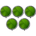 Banana Leaf Mini Round Pill Box (Pack of 5) View1