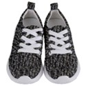 Creepy Head Motif Pattern Kids  Lightweight Sports Shoes View1