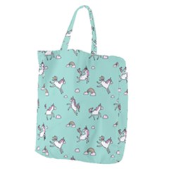 Unicorn Patterns Giant Grocery Tote