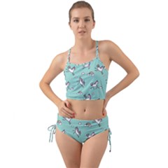 Unicorn Patterns Mini Tank Bikini Set