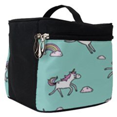 Unicorn Patterns Make Up Travel Bag (small)