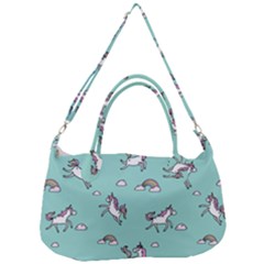 Unicorn Patterns Removal Strap Handbag by Jancukart